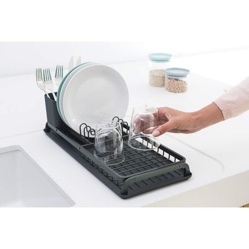 Brabantia 008-01-Dark Gray Small Dish Rack