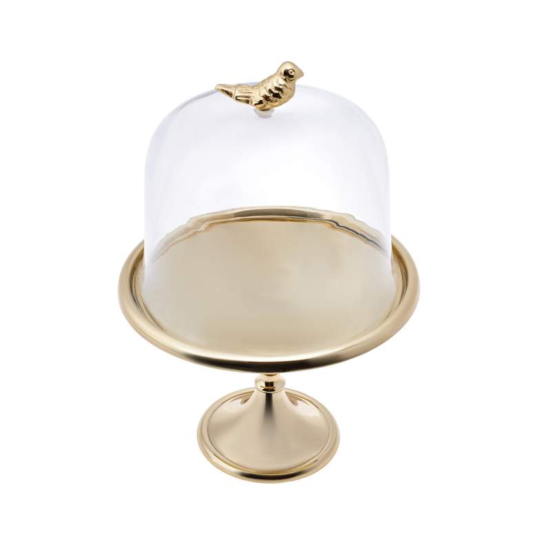 Karaca Birdy Fanus Gold 24x33 cm