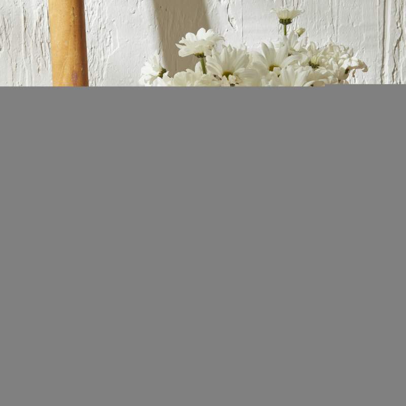 Karaca Home Cannes Vase White Blue 15x13,7x18.1 cm