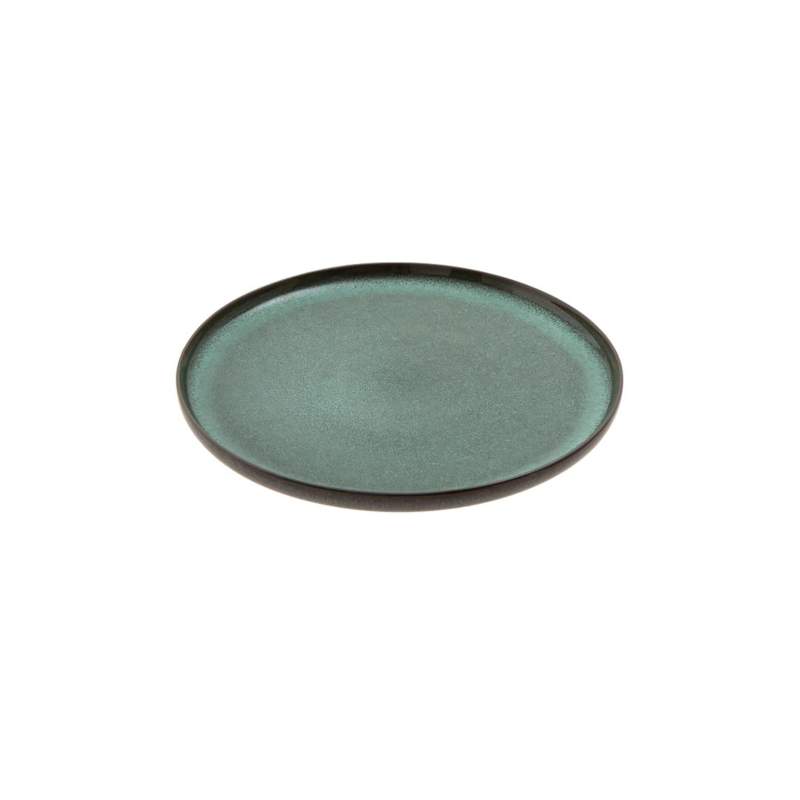 Jumbo Twin Green Flat Plate 16 cm