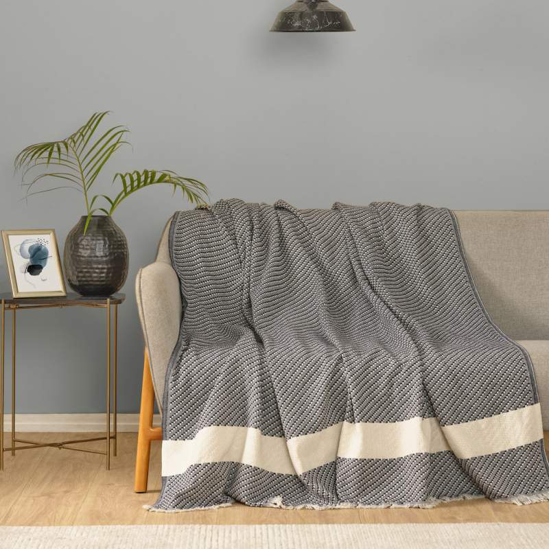 Karaca Home Wilma Navy Blue Sofa Cover 170x210 cm