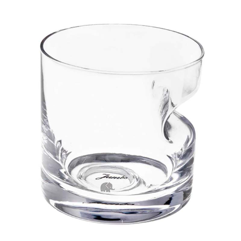 Jumbo Glory Whiskey Glass with 2 Cigars 350 ml