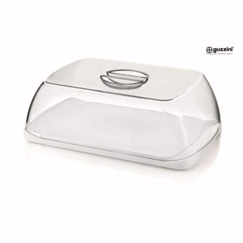 Guzzini Portaformaggio Gray Butter Container