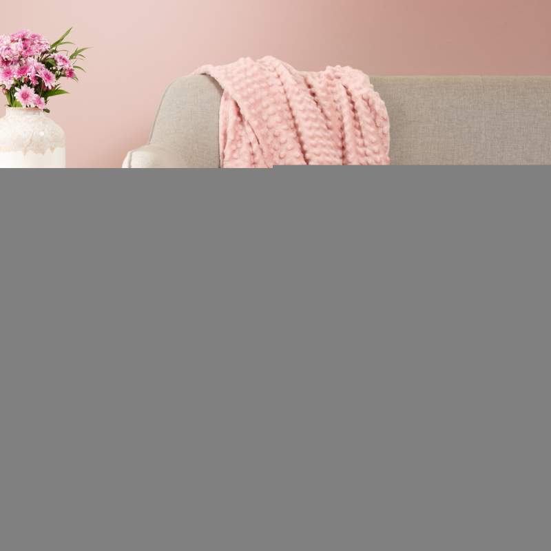 Karaca Home Alice Powder Tomurcuk Wellsoft Tv Blanket 130x170 cm