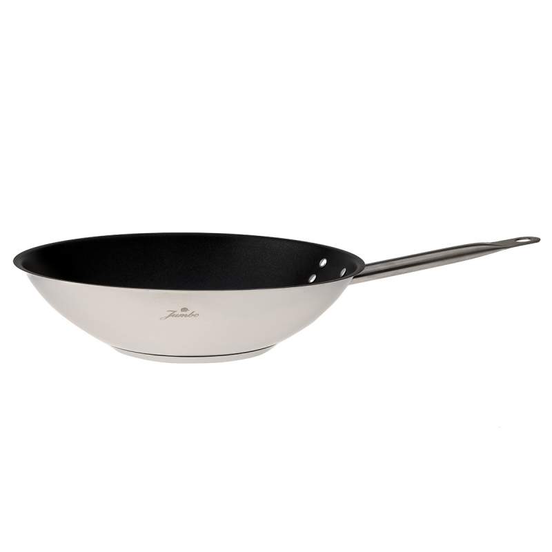 Jumbo Major Steel Wok Pan 28 cm