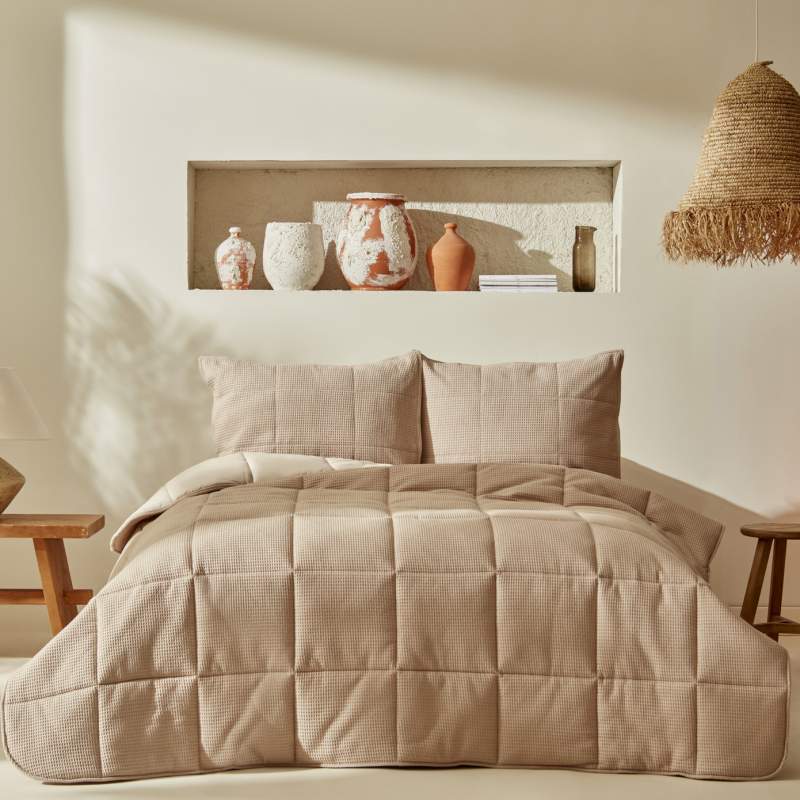 Karaca Home Muse Single Spring Comfort Set Stone