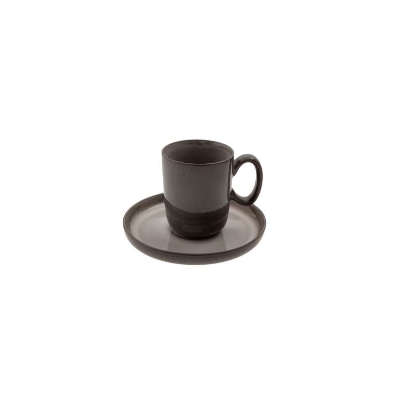 Jumbo Twin Smoked Saucer 12 cm