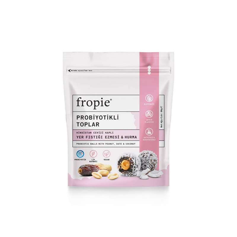 Fropie Peanut Butter Probiotic Balls 80 G