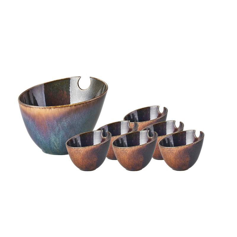 Jumbo Planet 7 Pieces Salad Bowl Set