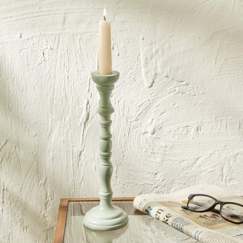 Karaca Home Joyful Candlestick 28 cm Blue