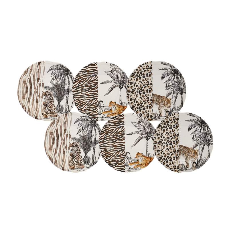 Karaca Amazon Cake Set for 6 Persons 21 cm