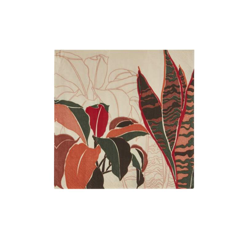 Karaca Home Autumn 20 Pcs Paper Napkin 33x33 cm Karaca Home Autumn 20 Pcs Paper Napkin 33x33 cm