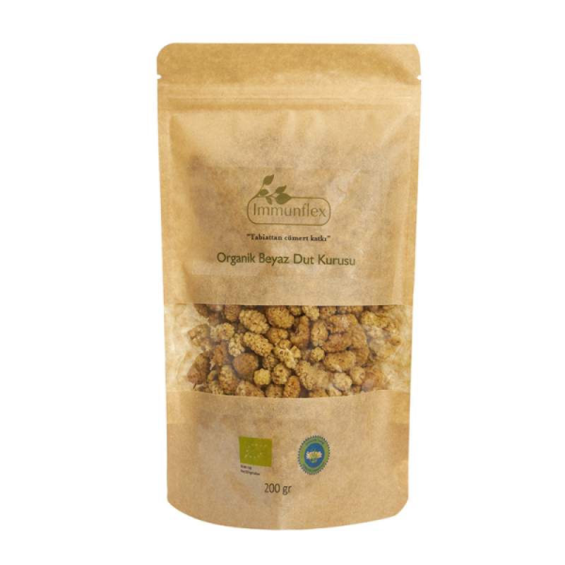 Immunflex Organic Gluten Free Dried White Mulberry 200 gr