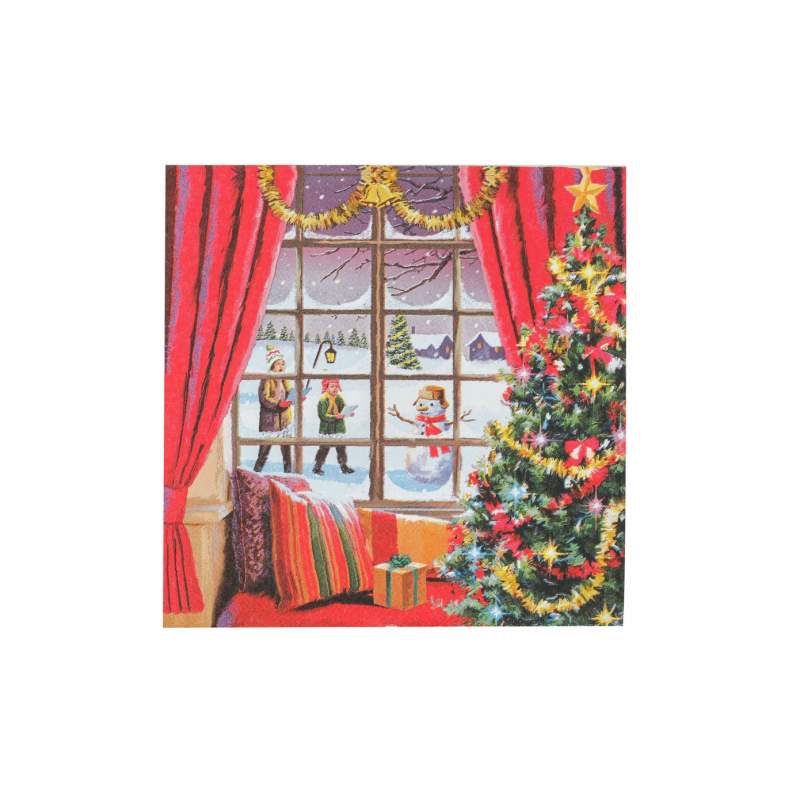 Karaca Home New Year Window Paper Napkin Karaca Home New Year Window Paper Napkin