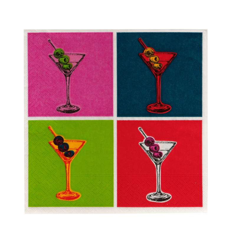 Karaca Home Coctail Paper Napkin 20 pcs 33x33 cm Karaca Home Coctail Paper Napkin 20 pcs 33x33 cm