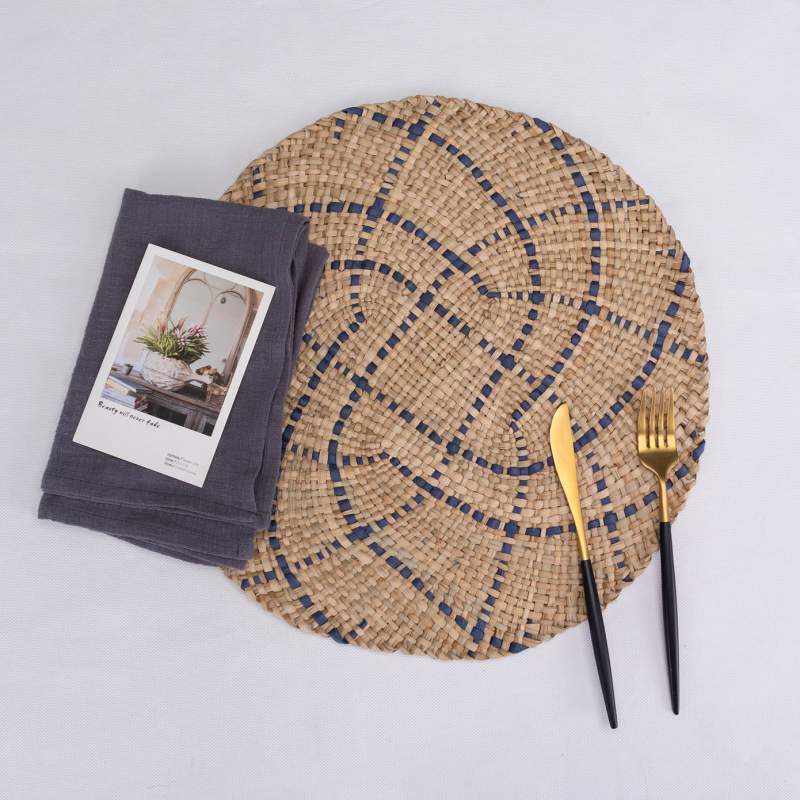 Karaca Home Wilton Dark Blue 2-Piece Placemat Set