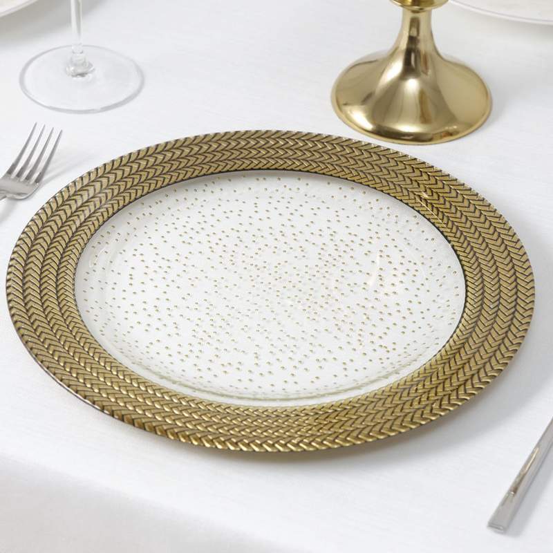 Karaca Home Liva Supla Black/Gold 33 cm