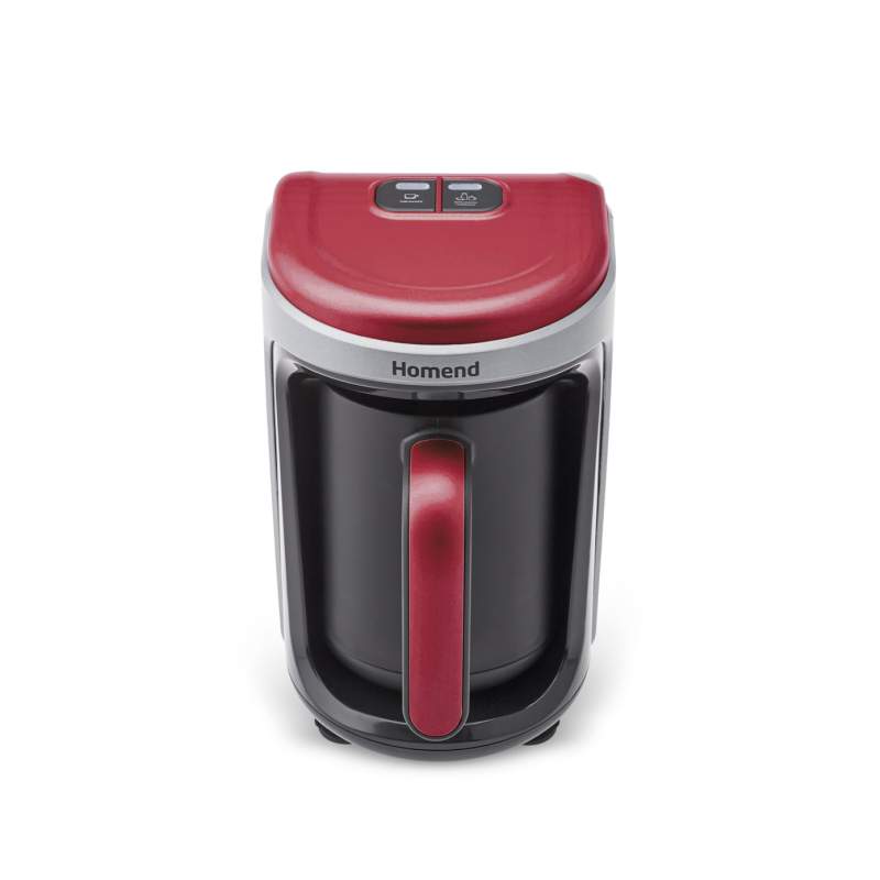 Homend Pottoman Milk In 1882H Turkish Coffee Machine Red Silver