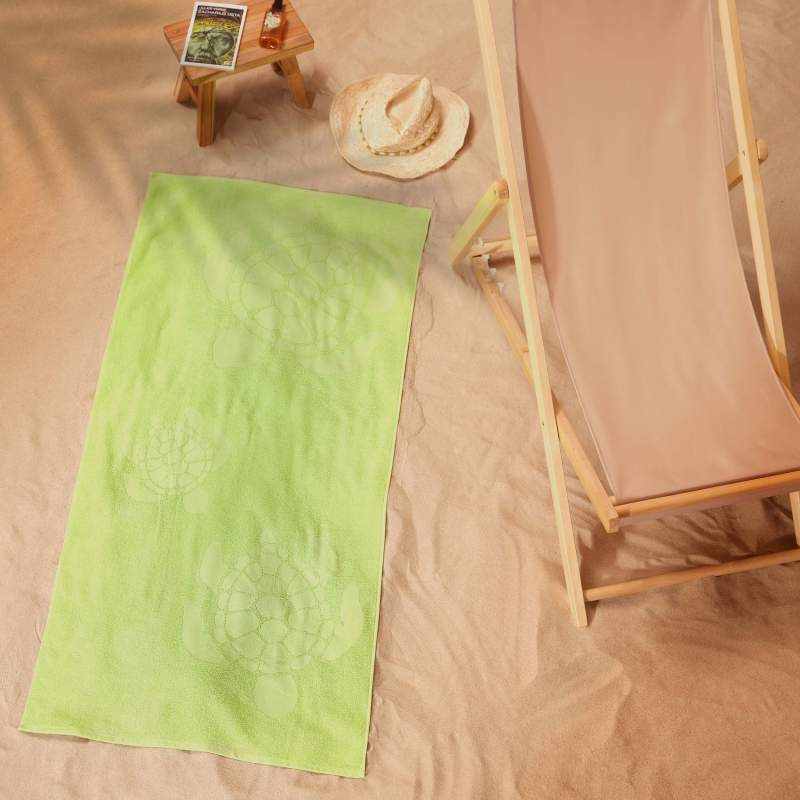 Sarah Anderson Caretta Beach Towel 70x140 cm Green
