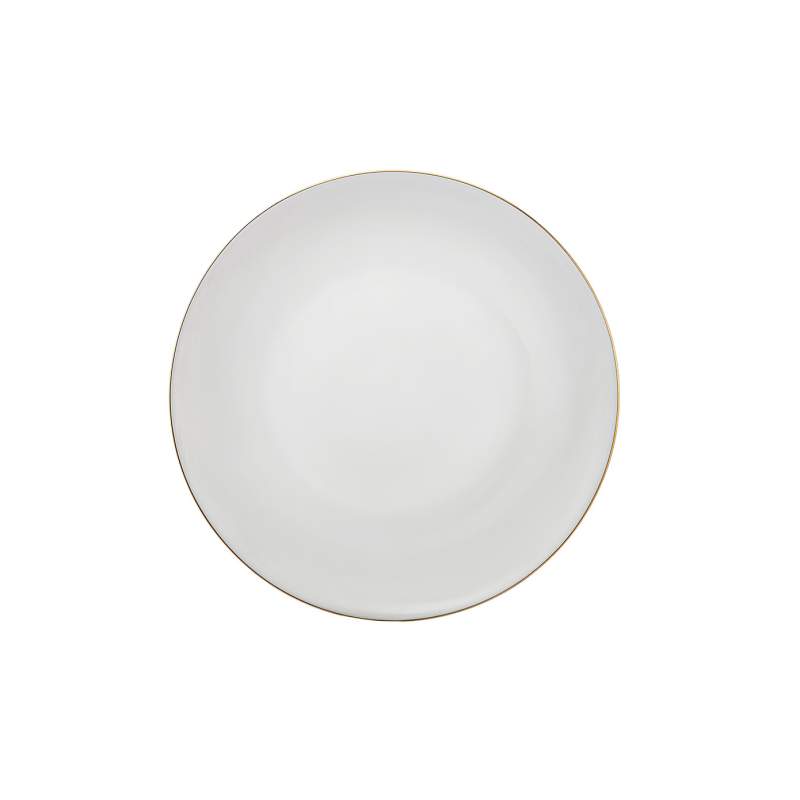 Karaca Fine Pearl Chanak Gold Cake Plate