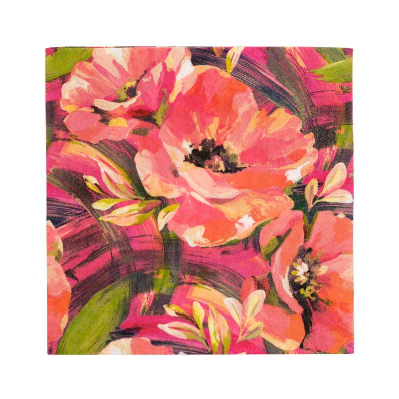 Karaca Home Oil Paint Paper Napkin 20 pcs 33x33 cm Karaca Home Oil Paint Paper Napkin 20 pcs 33x33 cm