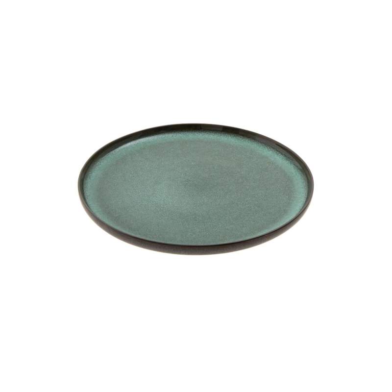 Jumbo Twin Green Flat Plate 21 cm