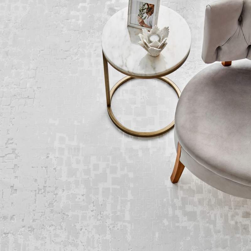 Cashmere Carpet Velvet Quartz Snow 160x230 cm