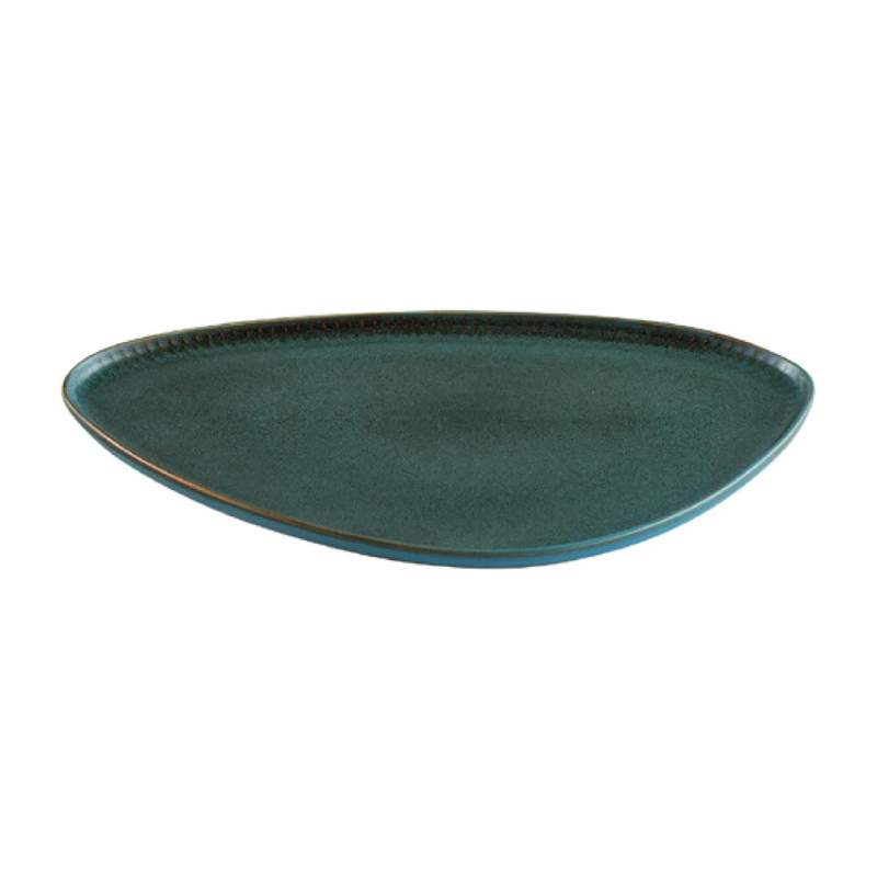 Jumbo Efes Turquoise Boat Plate 34 cm