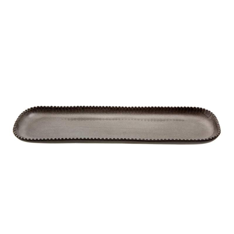 Jumbo Twin Smoked Baton Plate 37 cm
