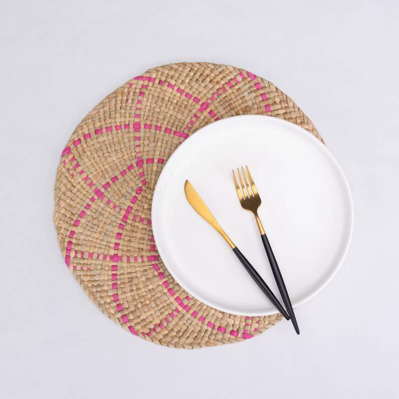 Karaca Home Wilton Pink Placemat Set of 2