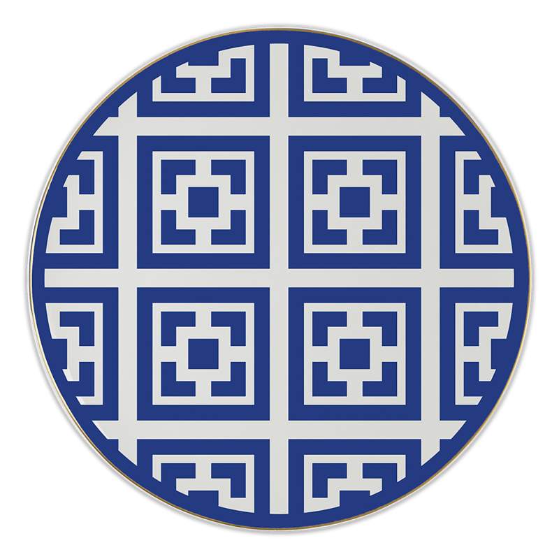 Baci Milano Infinity Porcelain Cake Serving Plate 32 cm