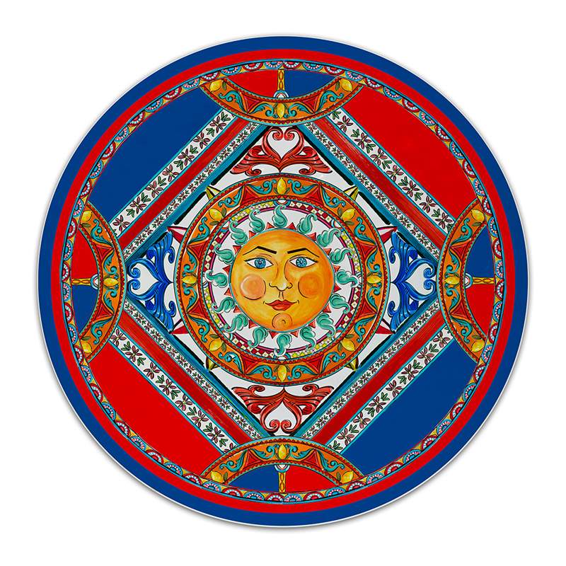 Baci Milano Sole Mio Round Tray 48 cm