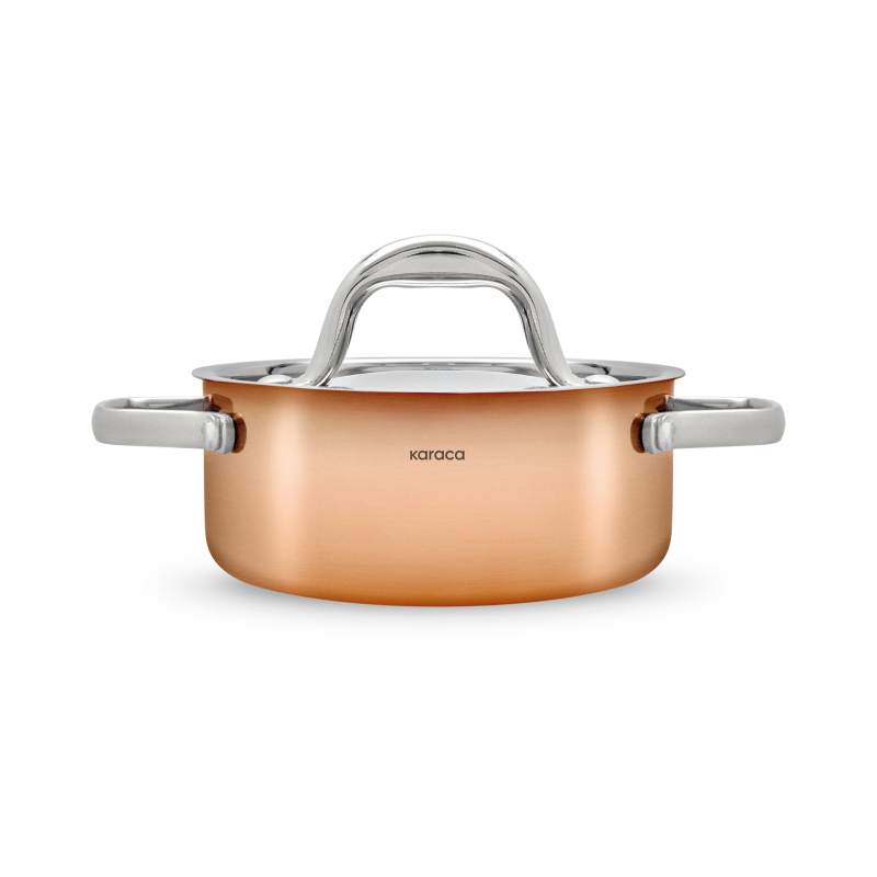 Karaca 3 ply Power Steel Copper Mini Pot 10 cm