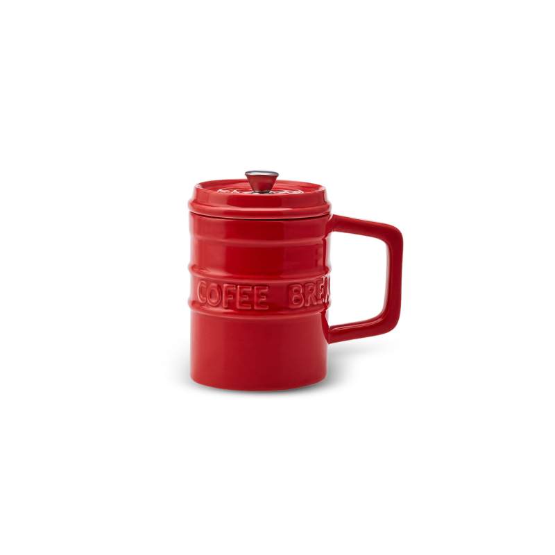 Karaca Coffe Break Red Mug 400 ml