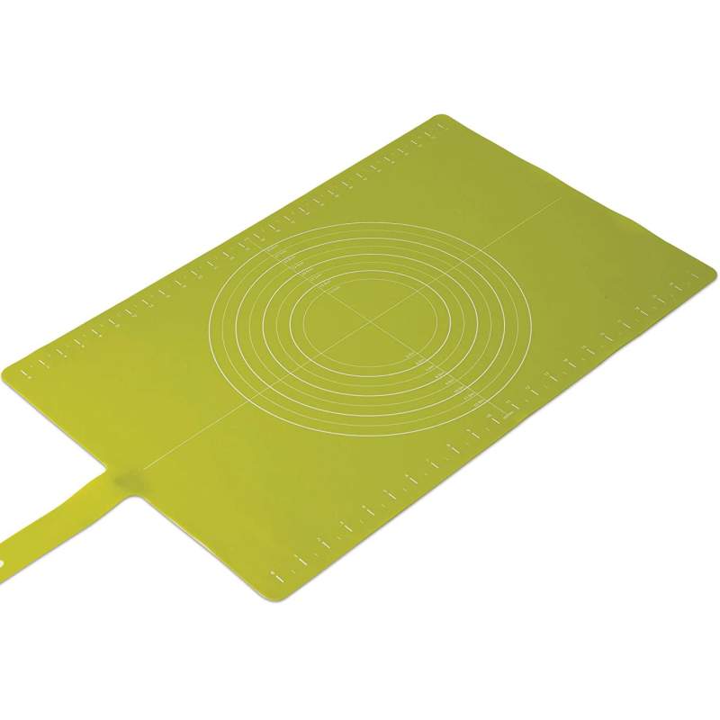 Joseph Joseph 20031 Roll-up Green Non-Slip Silicone Dough Mat