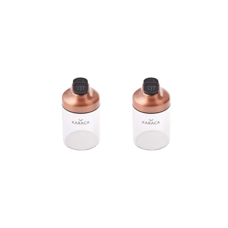 Karaca Dimple Copper Salt and Pepper Shaker 150 ml