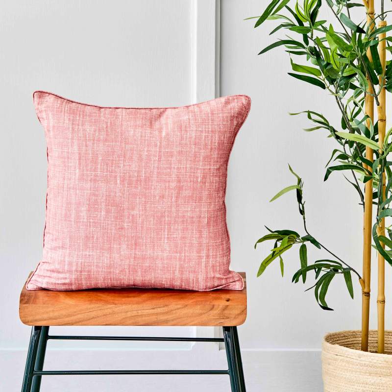 Karaca Home Seina Salmon Flat Filled Pillow 45x45 cm