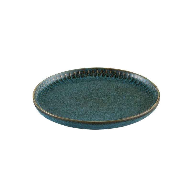 Jumbo Efes Turquoise Flat Plate 28 cm