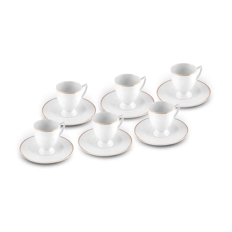 Karaca Boyoz Set of 6 Coffee Cups 85 ml
