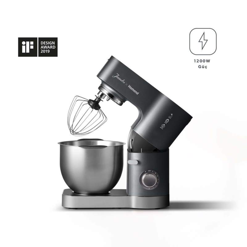 Jumbo x Homend Artfood 3025H Stand Mixer Anthracite