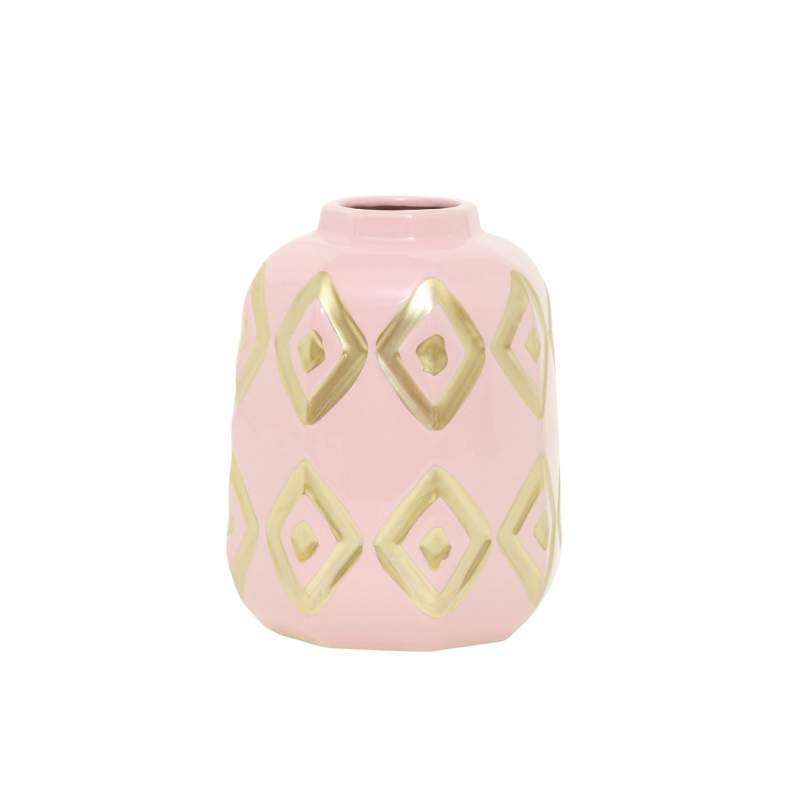 Karaca Home Joyful Vase Pink 18 cm Karaca Home Joyful Vase Pink 18 cm