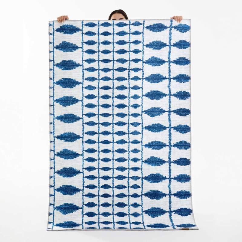 Cashmere Carpet Decorative Art Trend Santroni Double Sided 80x150 cm