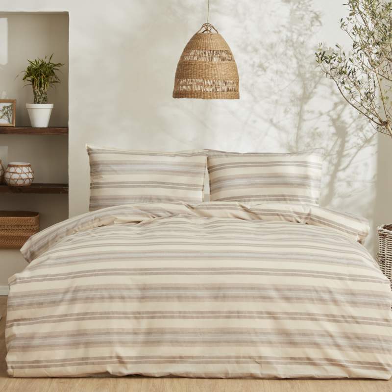 Karaca Home Tahara Double Duvet Cover Set Beige