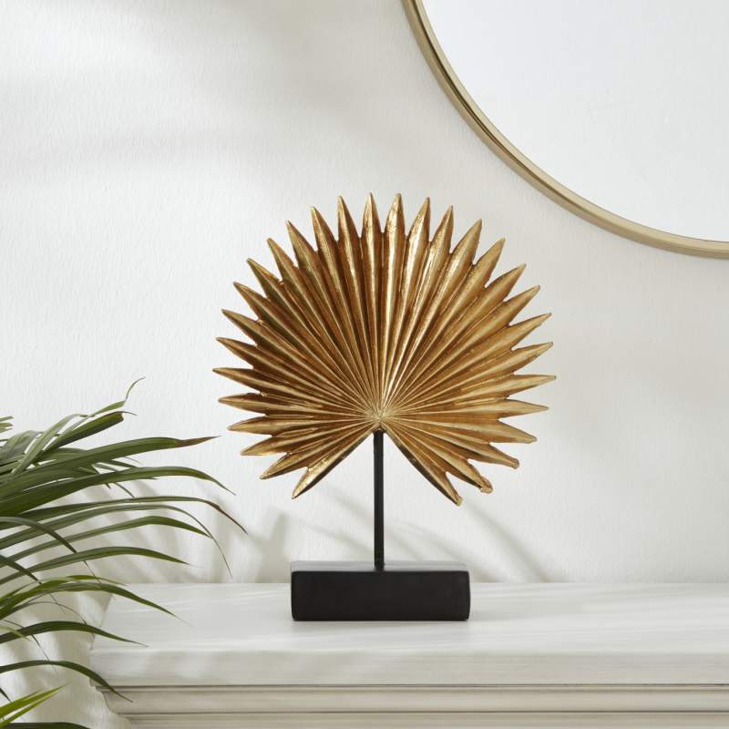 Karaca Home Palm Trinket 29x8x34.5 cm Gold