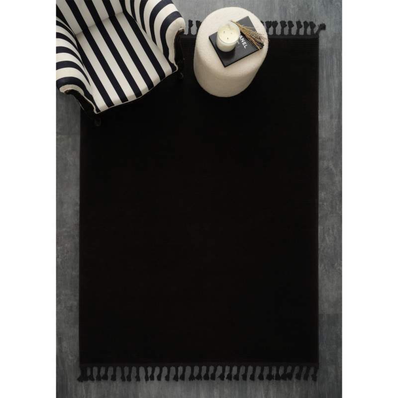 Cashmere Carpet 7/24 All Seasons Black 160x230 cm