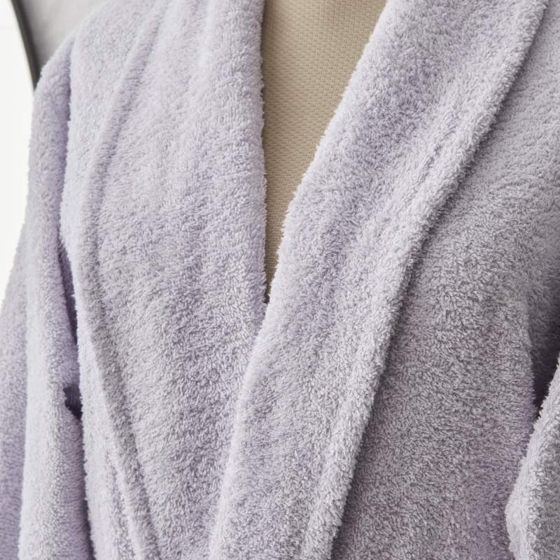 Karaca Home Judi 100% Cotton Bathrobe SM Lilac