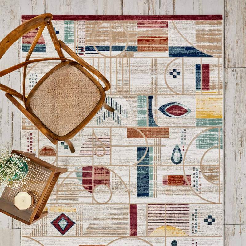 Cashmere Carpet Acrylic Playful Festival 160x230 cm Cashmere Carpet Acrylic Playful Festival 160x230 cm