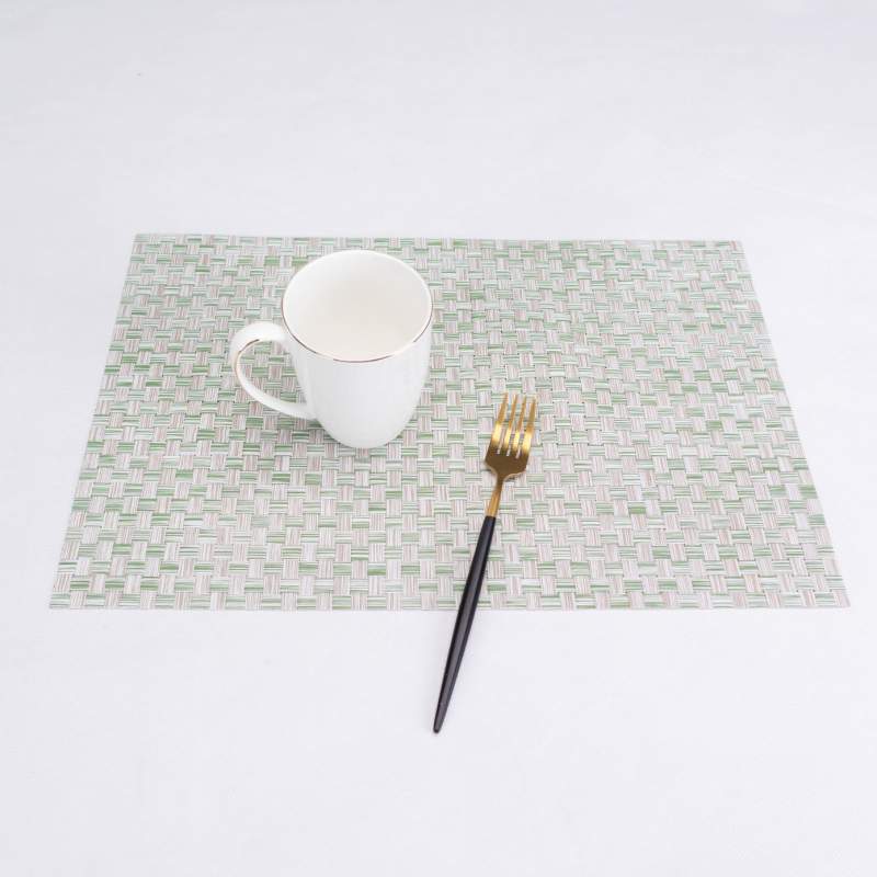 Karaca Home Baldwin Water Green 2 Placemat Set Karaca Home Baldwin Water Green 2 Placemat Set