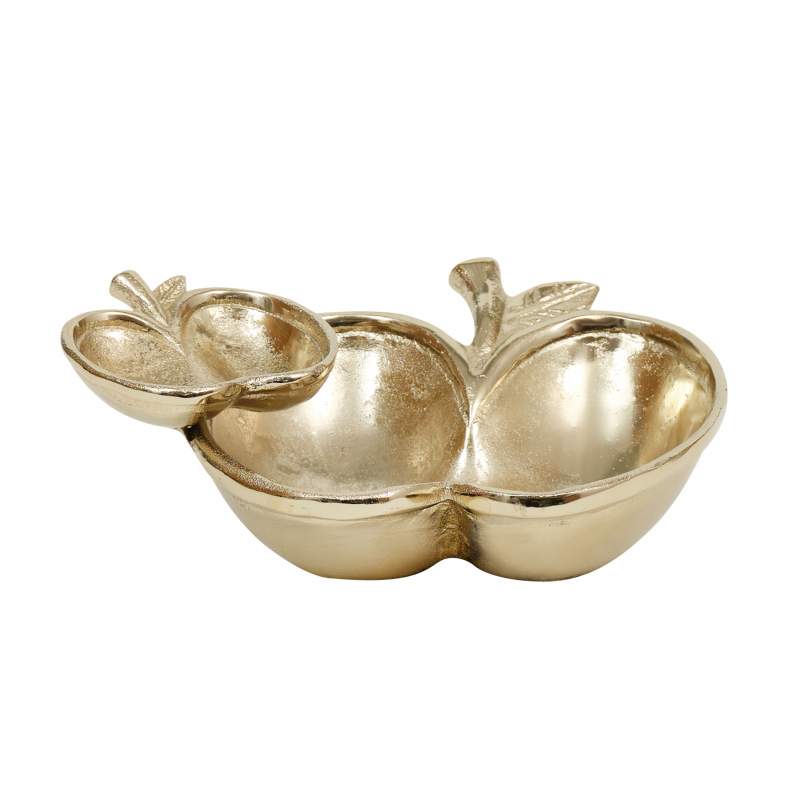 Karaca Home Livia Decorative Gold Plate 21 cm
