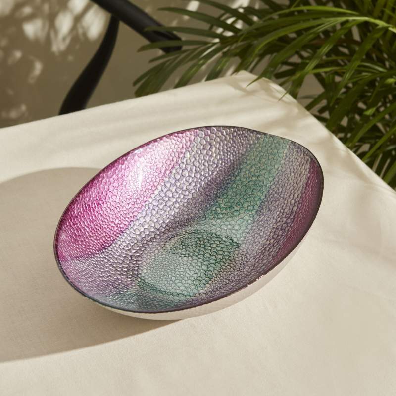 Karaca Home Ophidia Decorative Oval Bowl 32x22 cm